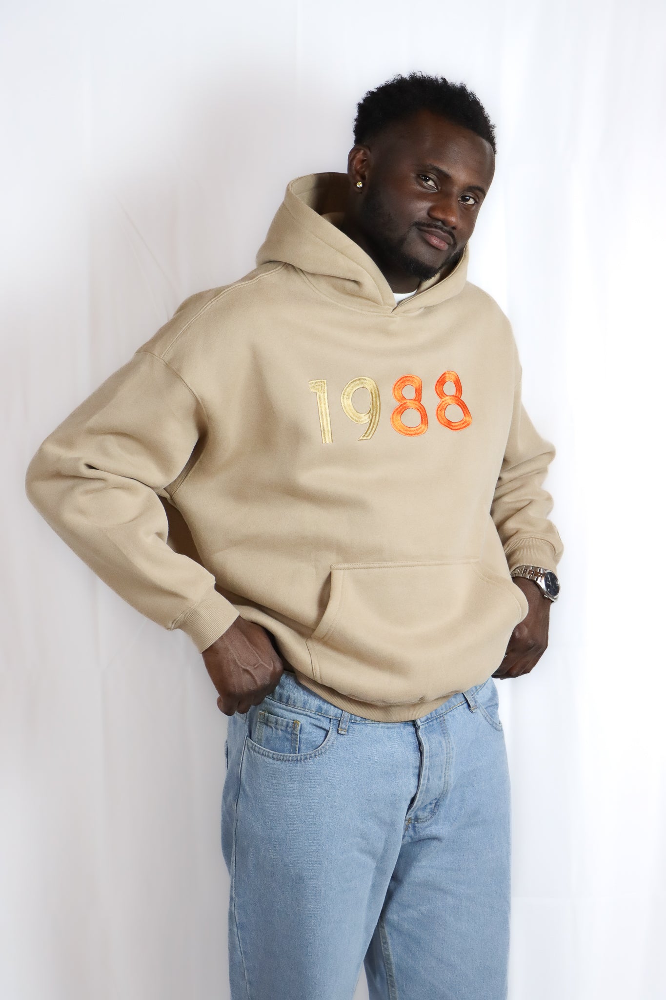 1988 Hoodie - Nude